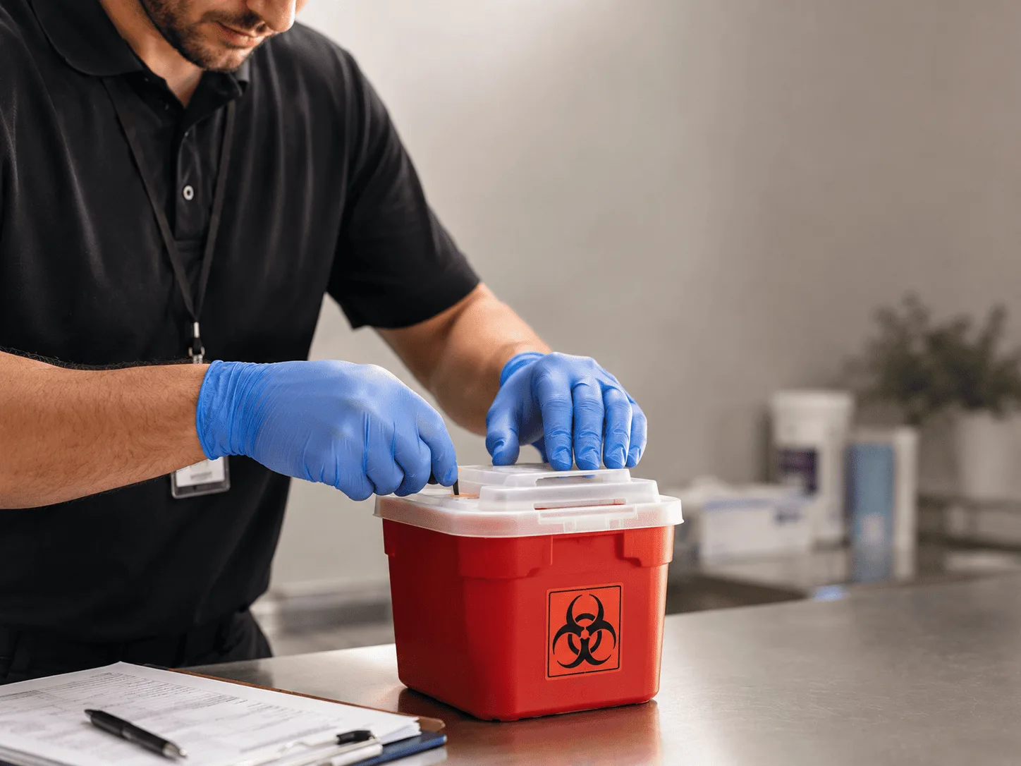 Why choose Sharps Waste Disposal in Calmar, IA